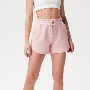 H&M | M | Pink Cotton Blend Waist Blend Shorts